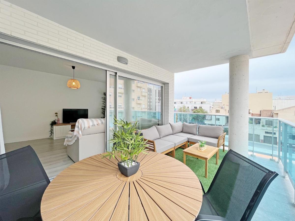 Global Properties, Moderno Apartamento A 3 Minutos De La Playa Пуерто-де-Сагунто Екстер'єр фото